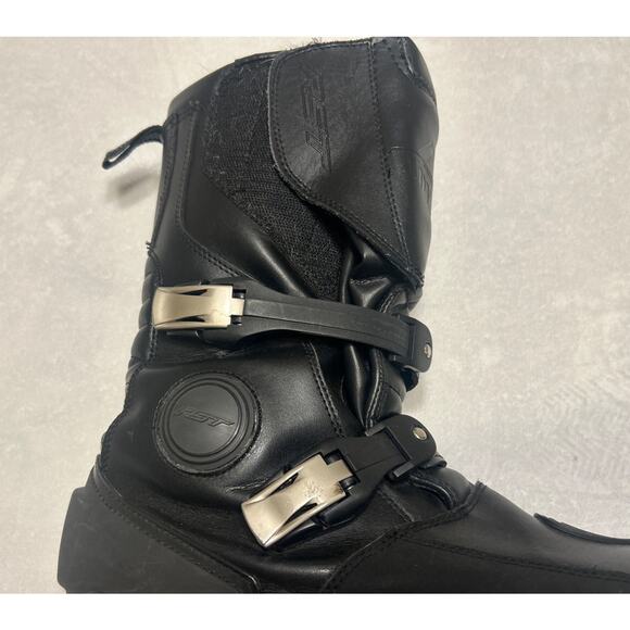 RST Adventure Motorcycle Boots Men’s Size 11 Black Waterproof Touring Urban - Picture 4 of 11